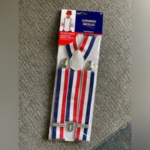 Red, White, and Blue Suspenders